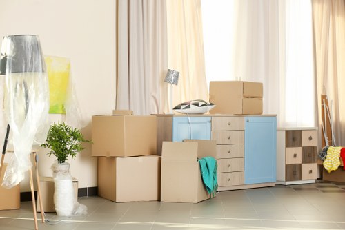 Secure document storage in Norwoodgreen with organized archive boxes