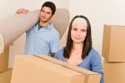 Household items prepared for storage in Norwoodgreen