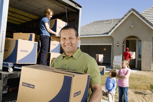 Household items packed for removals and storage in Norwoodgreen